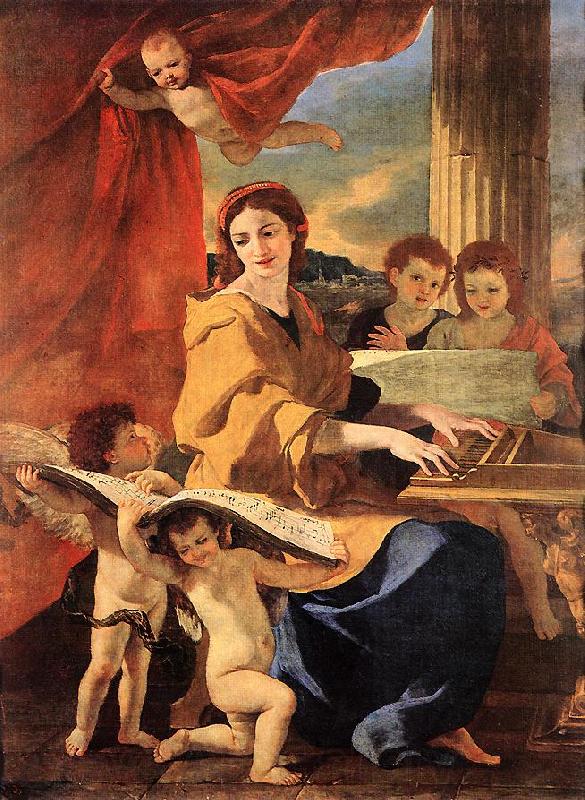 Nicolas Poussin St Cecilia